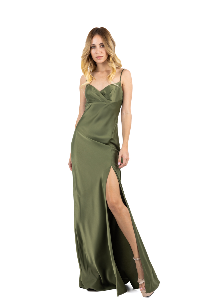 MILLIE DRESS BY AMINA MURR OLIVE - My Ladida Boutique