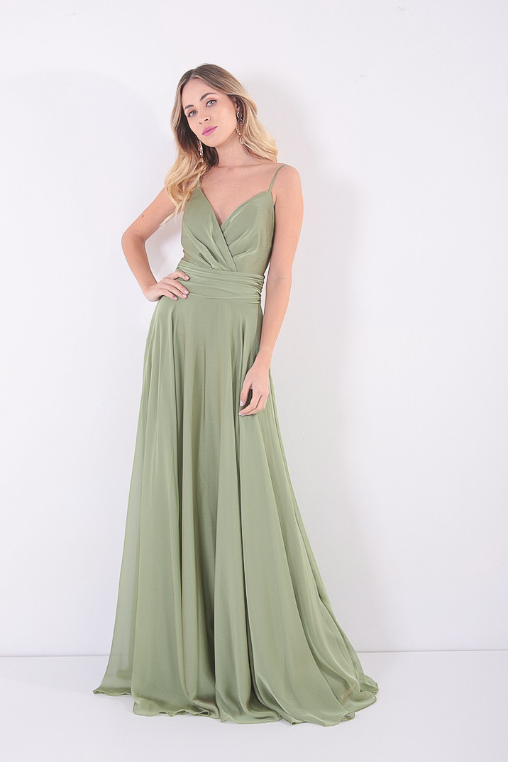 HAZEL DRESS BY AMINA MURR GREEN - My Ladida Boutique