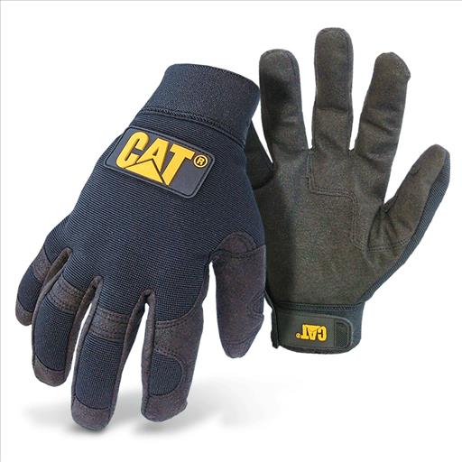 GLOVE CAT012212L PU SYNTHETIC PULM W/SPANDEX BACK , MULT PURPOSE UTILTIY , SIZE LARGE