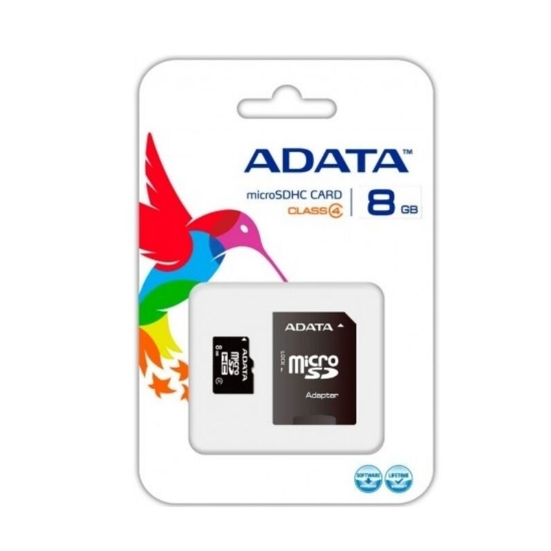 ADATA 8GB MICROSDHC CARD CLASS 4 MICRO SD