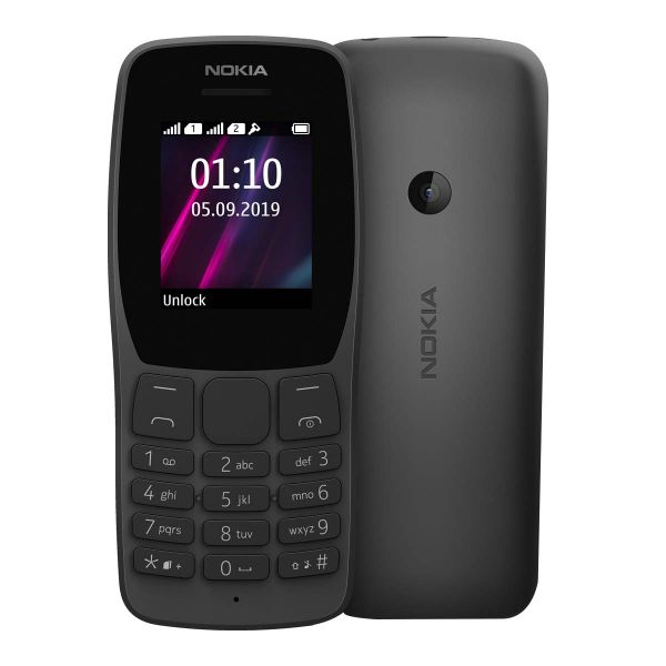 NOKIA 110 2019 BLACK DUAL SIM MOBILE PHONE