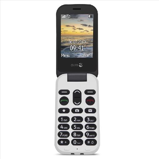 DORO 6060 DS BLACK FLIP MOBILE PHONE