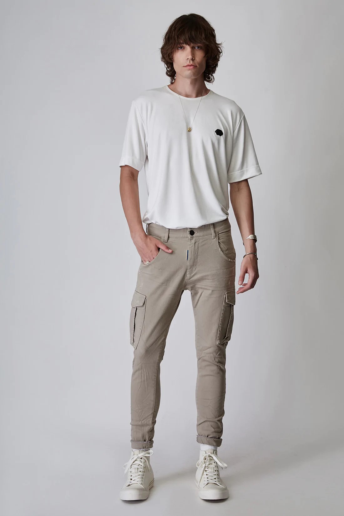 STEFAN URBAN STYLE PANTS WITH LEGBAND