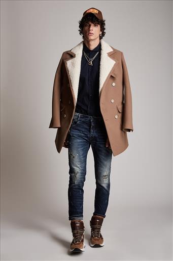 STEFAN TAILORED DOUBLE BREASTED COAT