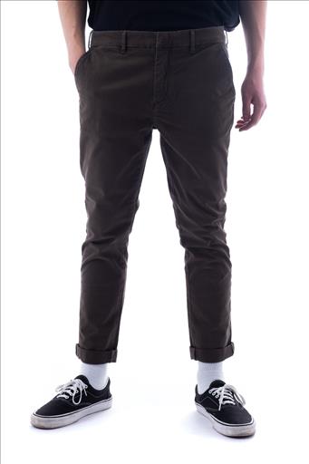 SCINN SLIM FIT COTTON CHINO TROUSERS