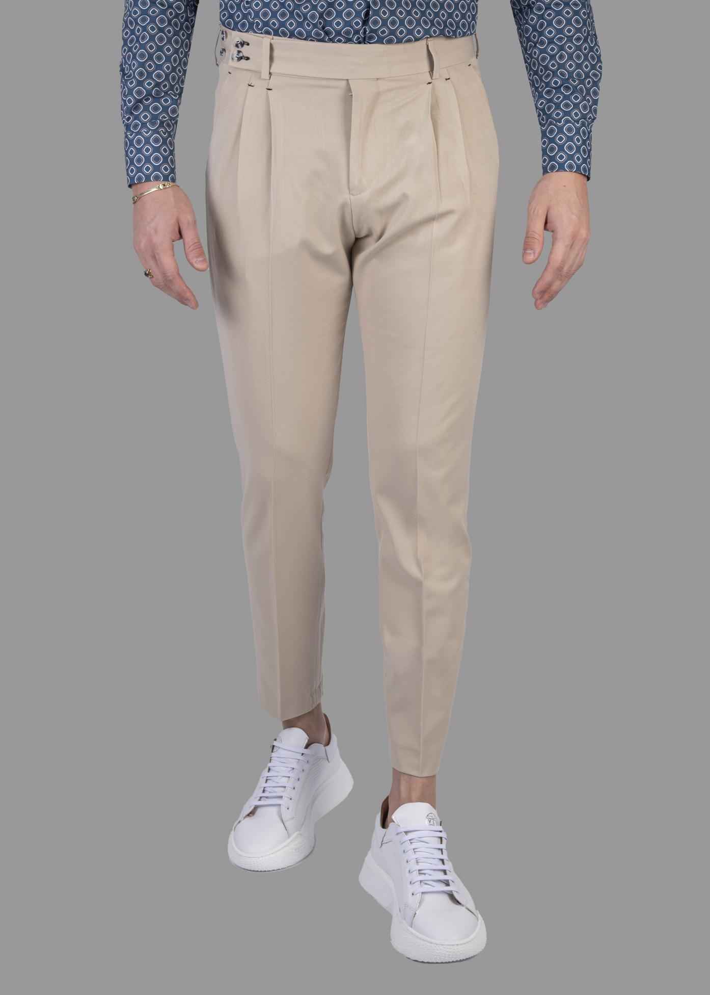 DZINE JOGGER PANT WITH BUTTONS