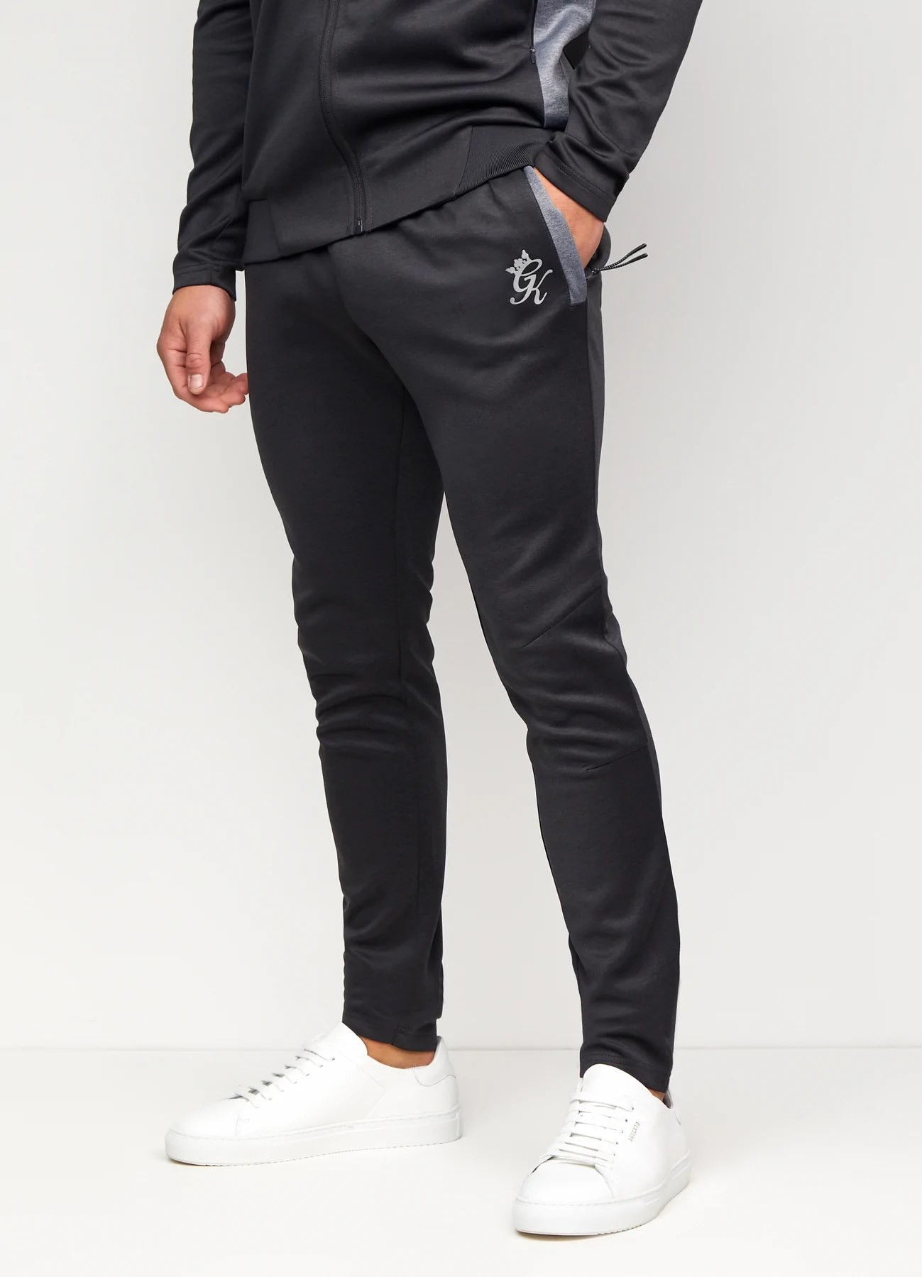 GYM KING FLEXI POLY TRACKSUIT BOTTOMS