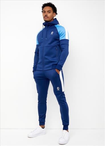 Blue gym king outlet tracksuit