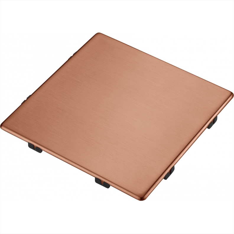 Waste cover square Franke Copper