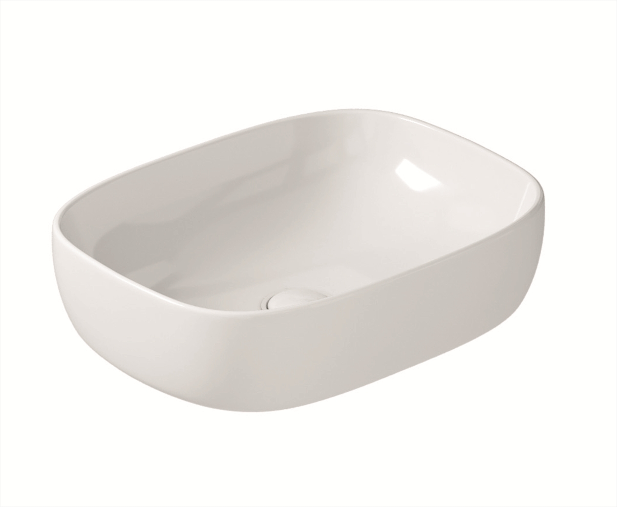 Dream Countertop White 50x38cm Without overflow