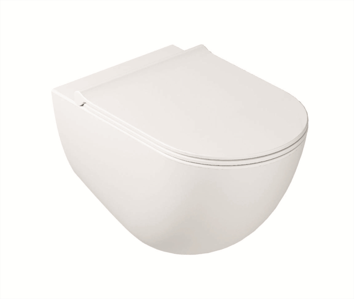 Dream Rim away wall-hung wc White