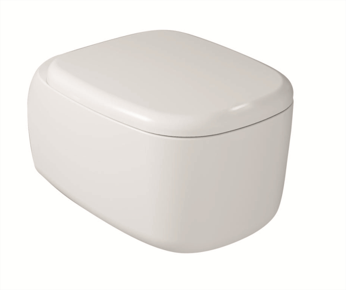 Susi Wall-hung Rimless Including Soft Closing Slim Seat White