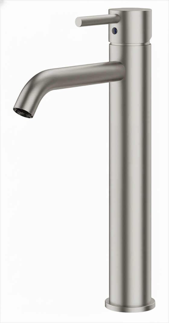 Borras EVOLUTION High Basin Tap Brushed Steel