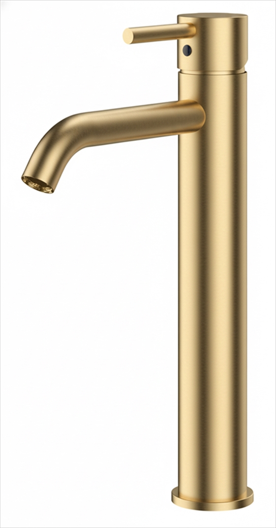 Borras EVOLUTION High Basin Tap Brushed Gold