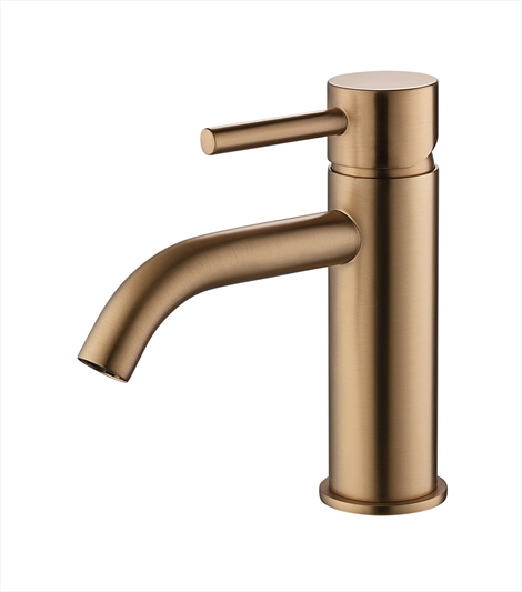 Borras EVOLUTION Short Basin Tap Brushed Gold