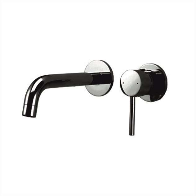 Borras EVOLUTION Concealed wash basin mixer Brushed Steel