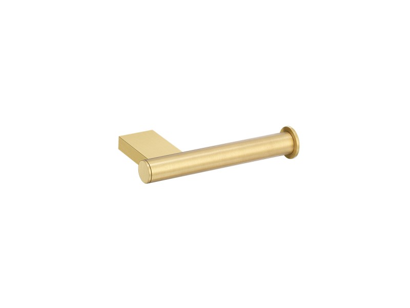 Academia Toilet Roll Holder Brushed Brass