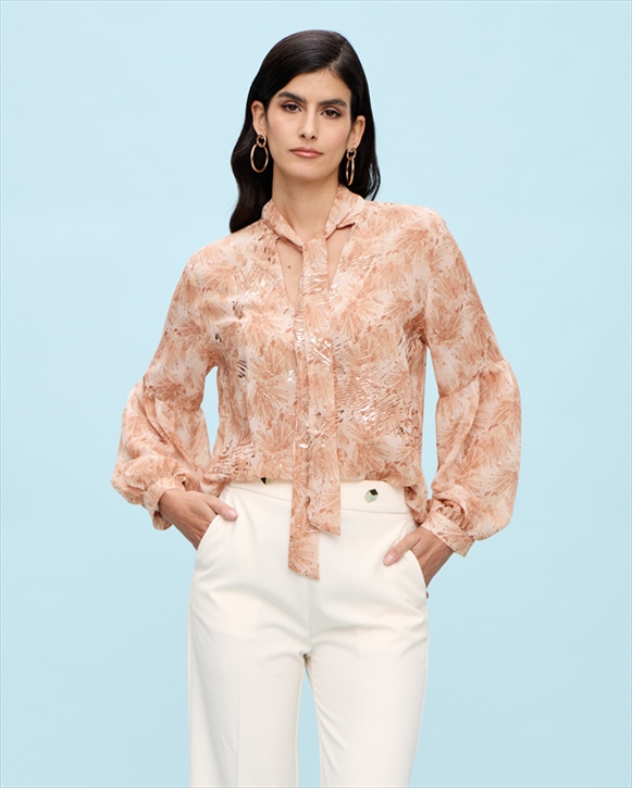 BLOUSE EMBOSSED