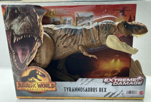 MATTEL JURASSIC WORLD DOMINION EXTREAME DAMAGE TYRANNOSAURUS REX - Acappela