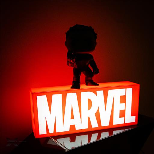 Phase On and Light Pulsing Modes Marvel Logo Light Officially Licensed Merchandise