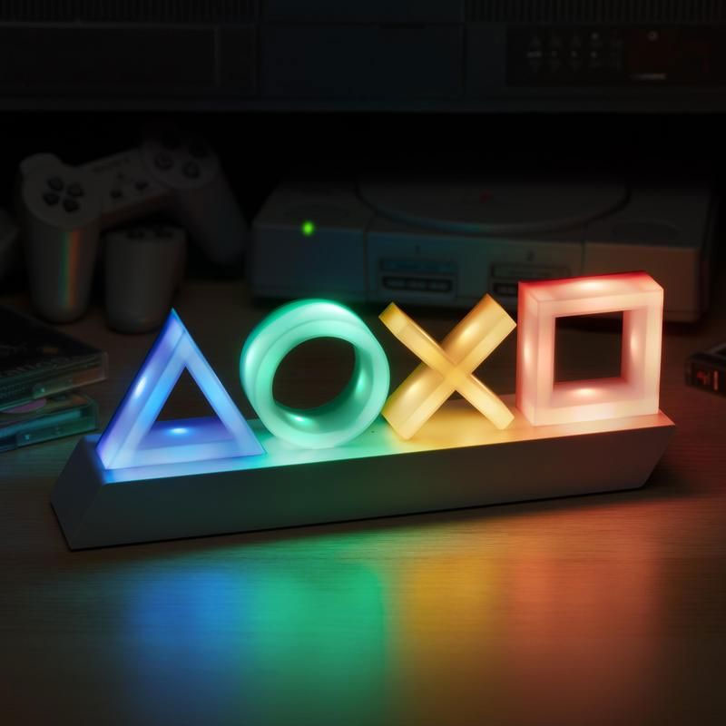 playstation symbols light