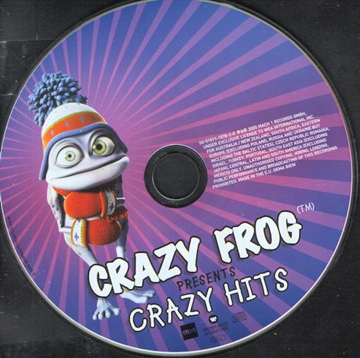 CRAZY FROG PRESENTS CRAZY HITS CRAZY CHRISTMAS EDITION - Acappela