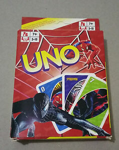 UNO SPIDERMAN CARD GAME PLAYING CARDS - Acappela