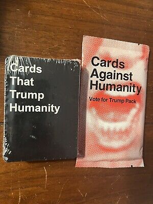 CARDS AGAINS HUMANITY VOTE FOR TRUMP PACK BOARD GAME - Acappela