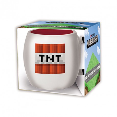 MINECRAFT CERAMIC GLOBE MUG 380 ML IN GIFT BOX - Acappela