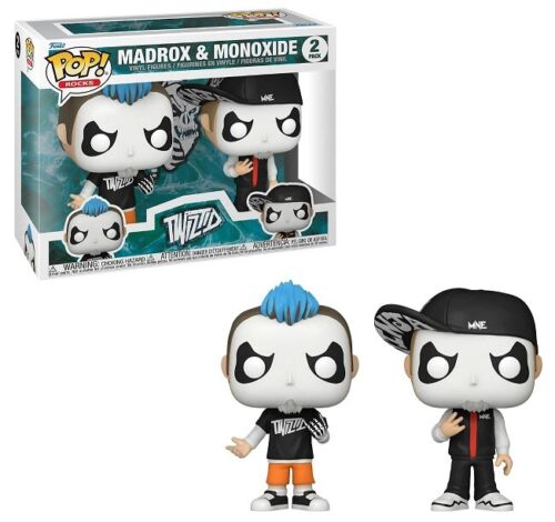 POP FUNKO! 2-PACK ROCKS: TWIZTID MADROX AND MONOXIDE FIGURES