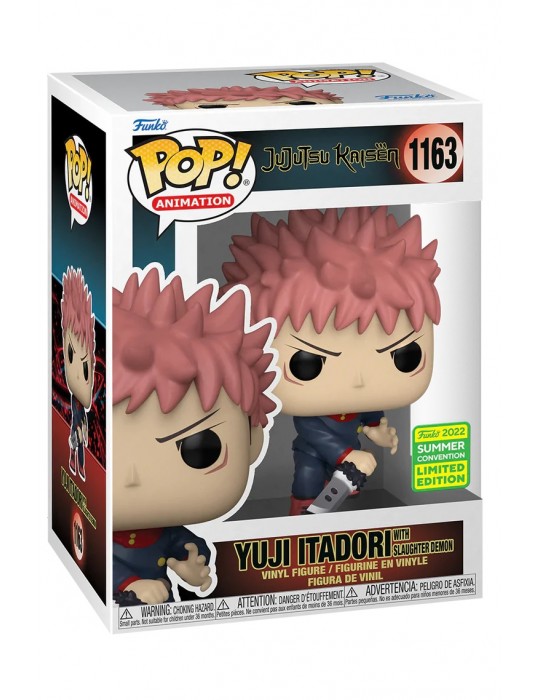 POP FUNKO! ANIMATION: JUJUTSU KAISEN YUJI ITADORI WITH SLAUGHTER