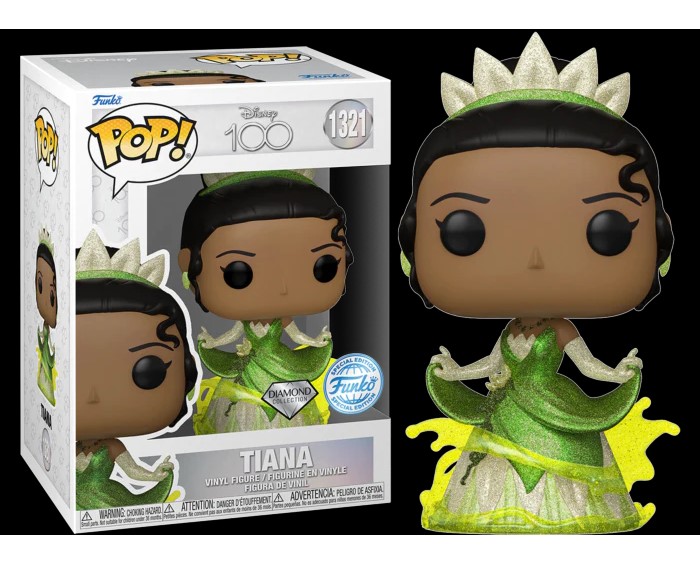 Disney 100 Princess and the Frog Tiana Funko Pop! Vinyl Figure #1321