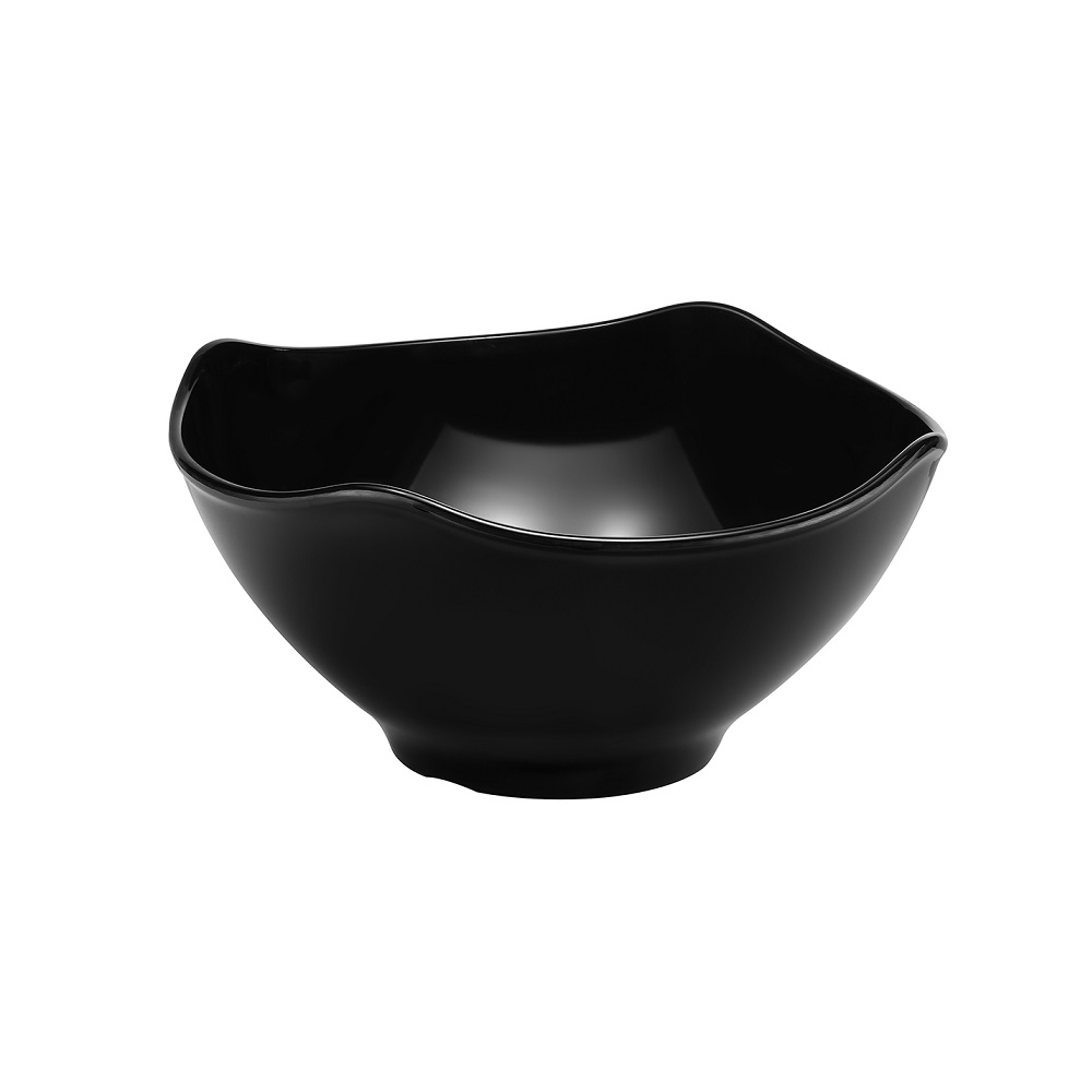 XM – BLACK MELAMINE SALAD BOWL 36.5 CM No.9135