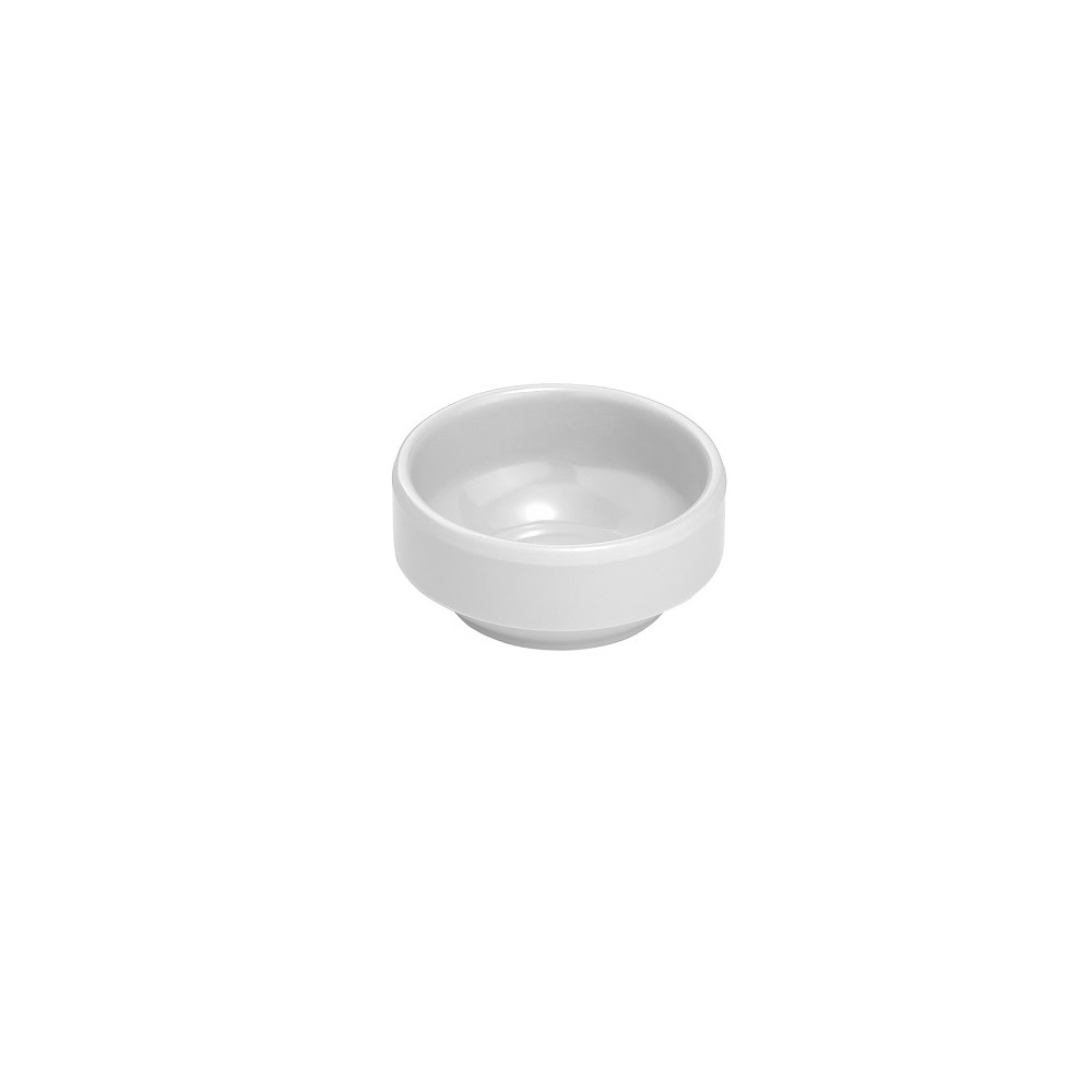 XM – WHITE MELAMINE STACKABLE RAMEKIN 6 CM No.9142