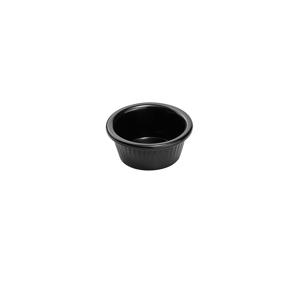 XM – BLACK MELAMINE RAMEKIN 6 CM No.9150