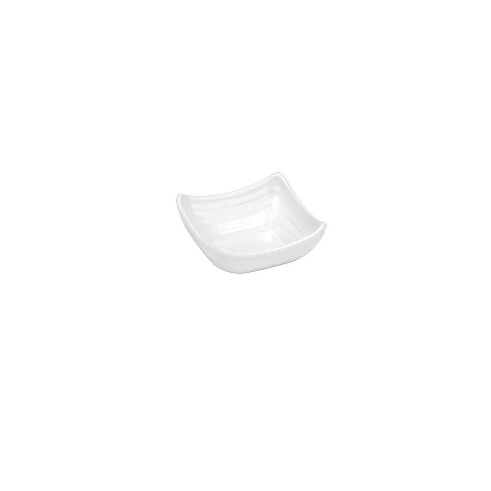 XM – RAMEKIN SQUARE MELAMINE WHITE 11 X 11 CM No.9154