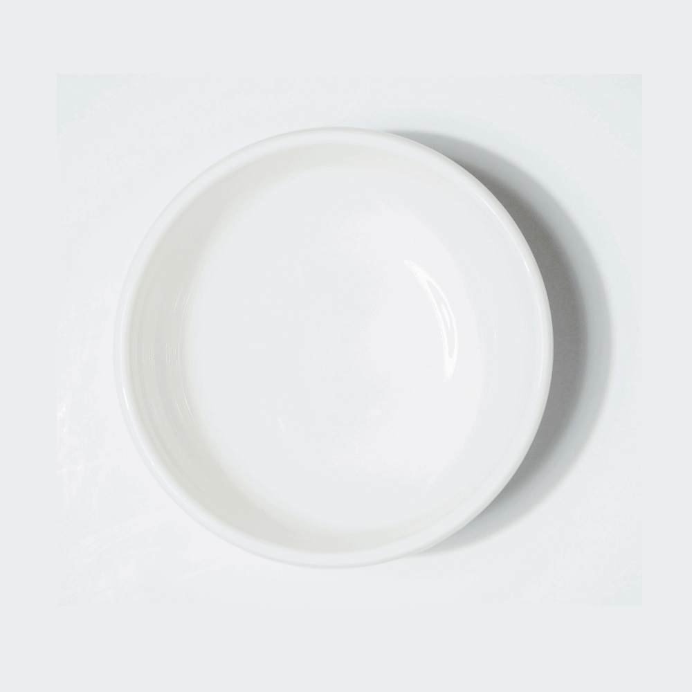 CV – PORCELAIN WHITE DEEP COUPE PLATE 23 CM