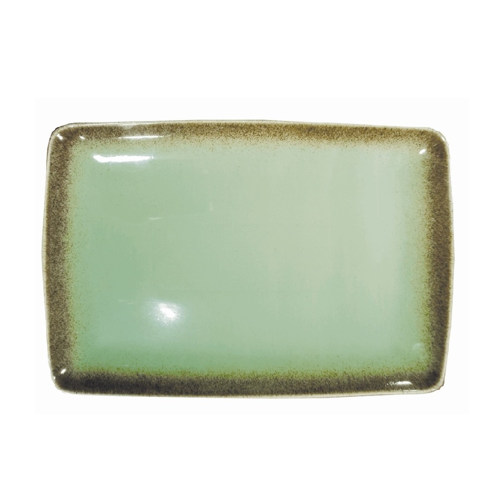 CV – PARADISE GREEN BIANCA ORGANIC PLATTER 35 x 20 CM