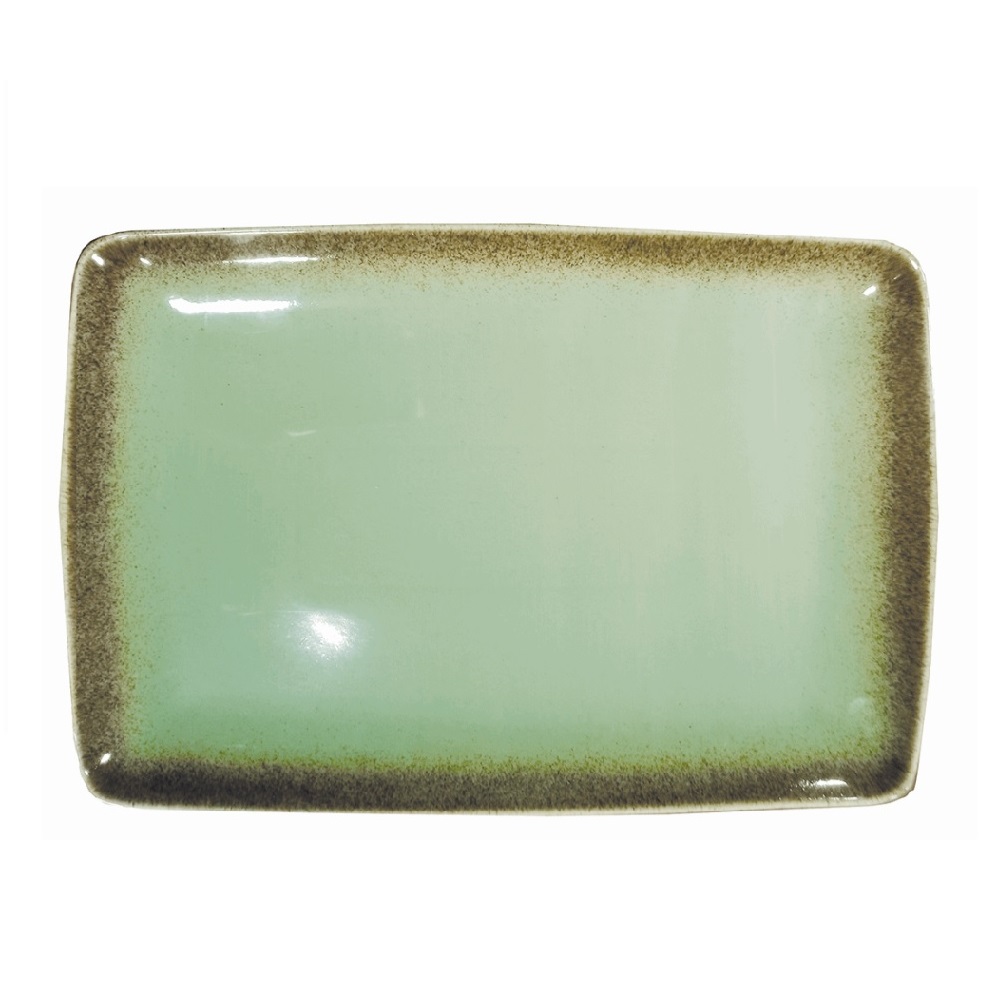 CV – PARADISE GREEN BIANCA ORGANIC PLATTER 45 x 28 CM