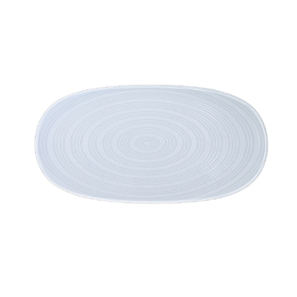 CV – TORNADO WHITE OVAL PLATTER 30 CM