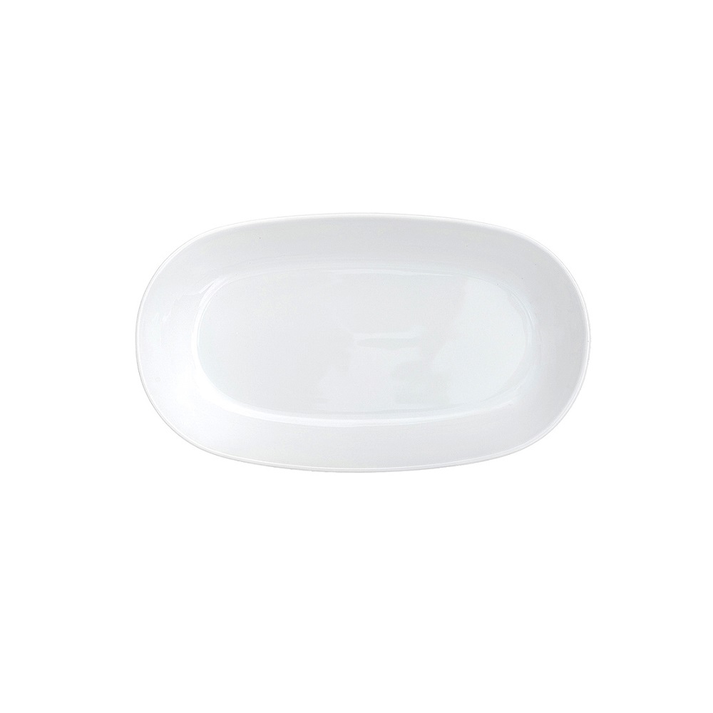 CV – FIESTA WHITE DEEP OVAL PLATTER 28 x 15 CM