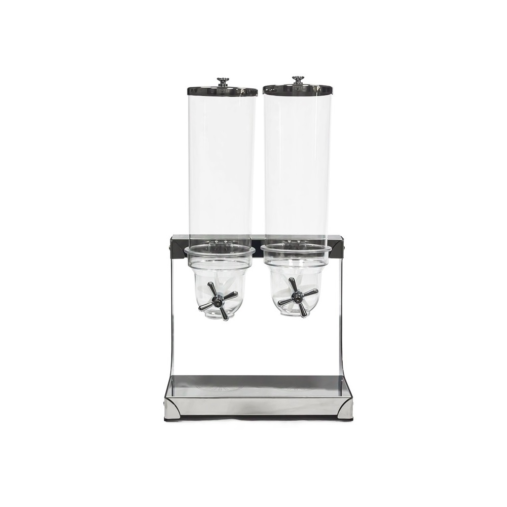 BNOV – DOUBLE CEREAL DISPENSER ST/ST BASE 2 x 3.5 LT