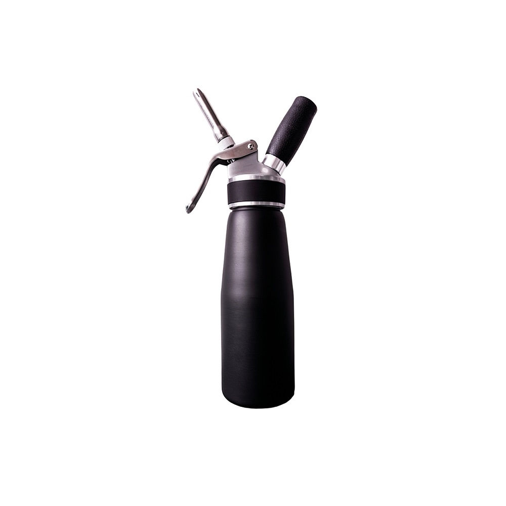 CREAM SIPHON BLACK ALUMINIUM 1LT