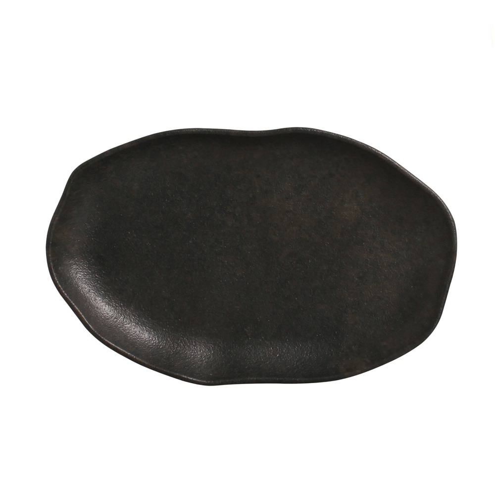 PORTO BRASIL – ONYX ORGANIC OVAL PLATTER 30 x 20 CM