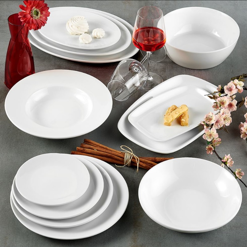 DOT – WHITE DINNER PLATE 31 CM