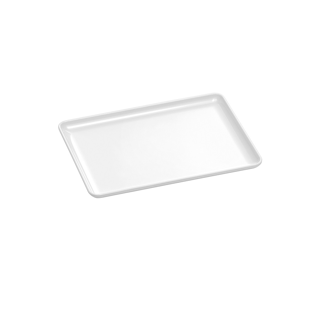 XM – PRESENTATION PLATTER RECTANGULAR MELAMINE WHITE 22.5 X 30.5 CM No.7089