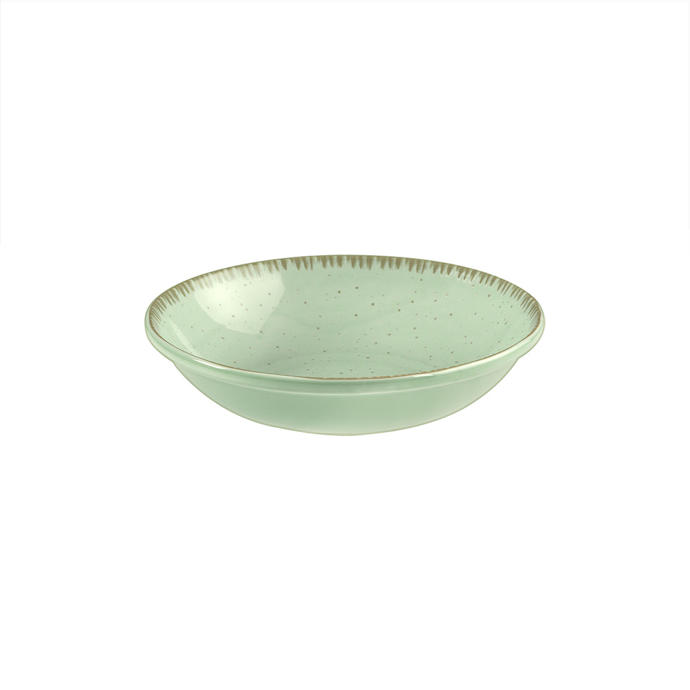 DOT – PISTACHIO GREEN DEEP BOWL 23 CM