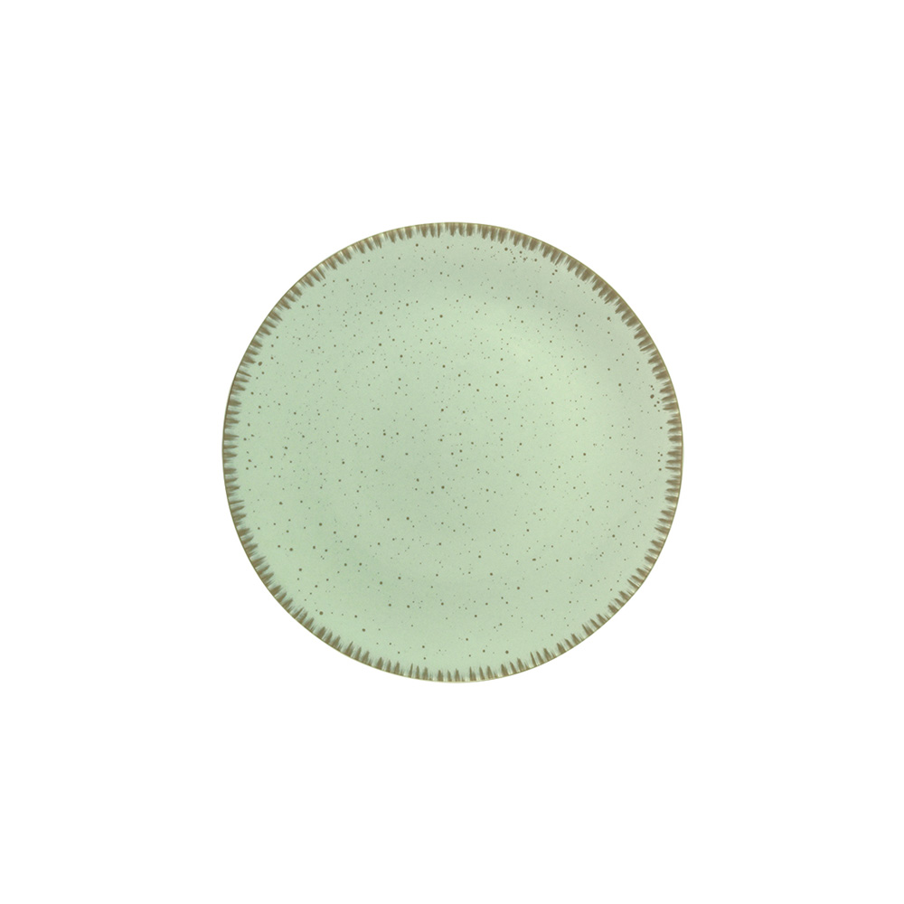 DOT – PISTACHIO GREEN DESSERT PLATE 23 CM