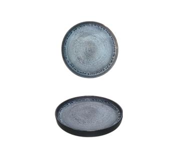 VIANAGRES – STONEWARE OCEANIC BLUE PLATE 13.5 CM 2781904095