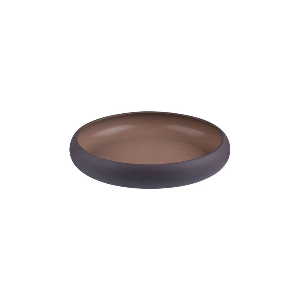 ID FINE – ROOTS TAUPE DEEP PLATE 22 CM